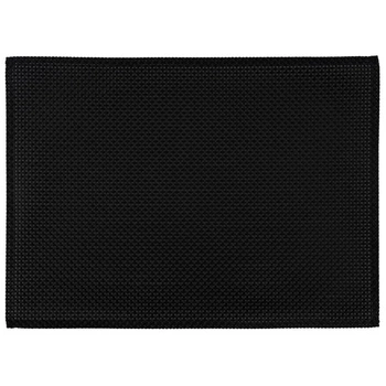 Podložka na stôl TIRA, PVC, čierna, 45x33x0.1 cm | APS 60012
