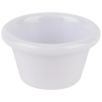 Miska na dipy CASUAL, biela z melamínu, 8x4.5 cm, 80 ml | APS 83782