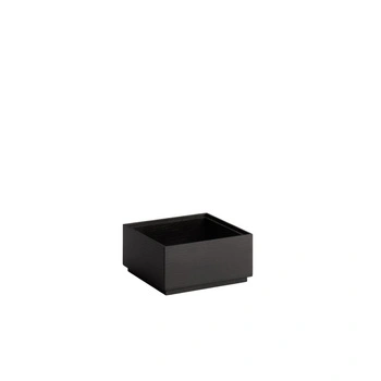 Drevená prepravka Valo GN 1/6, 17.6x16.2x8.5 cm, čierna | APS 14127