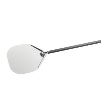 Perforovaná lopata na pizzu 60 cm z eloxovaného hliníka | GI.METAL AF-41R/60