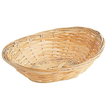 Oválny košík na pečivo, bambusový, 20x15.5x7 cm | CONTACTO 4885/200