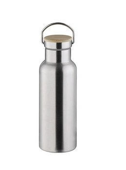 Termofľaša „H2O YEAH!“, nehrdzavejúca oceľ, bambusové viečko, 500 ml | APS 66905