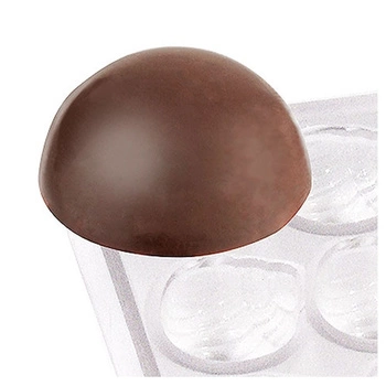 Forma na pralinky polguľa, 27.5x13.5x2.5 cm | CONTACTO 6751/007