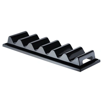 Výstavný stojan na 6 sendvičov alebo hot dogov, 60x19x17,5 cm | APS 11889