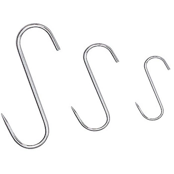 Mäsiarsky hák z nehrdzavejúcej ocele, 85 mm | CONTACTO 485/080