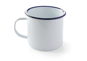 Smaltovaný hrnček s uchom - 520 ml | HENDI 621301