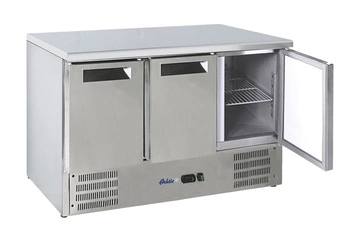 Chladiaci stôl 3-dverový so spodným agregátom, 368 l, 136,5x70x85 cm, R 290 | ARKTIC 236147