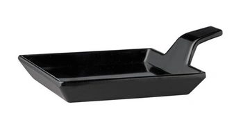 Miska na predjedlá FLYING BUFFET, melamín, čierna, 12x9.5x3 cm | APS 83879
