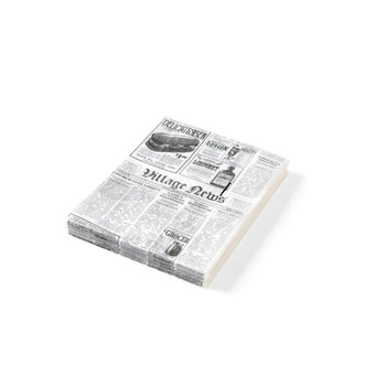 Pergamenový papier s potlačou na čipsy - 500 kusov | HENDI 678121
