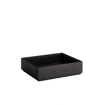 Drevená debnička Valo GN 1/2, 32.5x26.5x16.5 cm, čierna | APS 14105