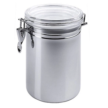 Oceľová nádoba s vekom na potraviny, 1,7 l | CONTACTO 1117/215