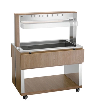 Vozík bufetový vyhrievaný W3110-200U | BARTSCHER 125633