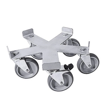 Základňa pre nádobu na kolieskach, priemer 10 cm | CONTACTO 3099/075