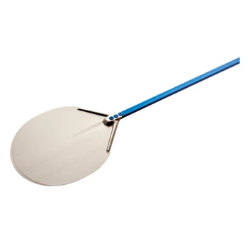 Okrúhla lopata na pizzu z eloxovaného hliníka s dĺžkou rukoväte 120 cm | GI.METAL A-50/120