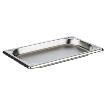 Nádoba GN 1/4 hĺbka 2 cm z nehrdzavejúcej ocele | APS 81400