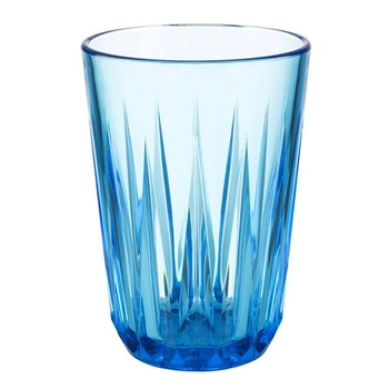 Pohár z tritánu CRYSTAL, modrý, 150 ml, 7x9.5 cm, sada 48 kusov | APS 10513