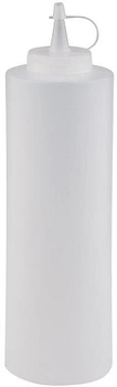 Dávkovač na studené omáčky so zátkou, biely, 650 ml | APS 93157