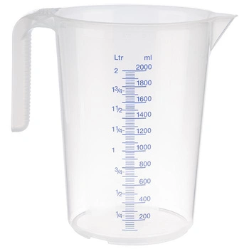 Džbán odmerka STACKABLE, s modrou stupnicou, 2 l | APS 30063