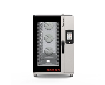 Elektrická konvekčno-parná pec Omega 12 GN 1/1, dotykový panel, 16,1 kW, 400 V | PROFICHEF PCO211012