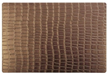 Podložka na stôl CROCO, EVA, medená farba, 45x30x0.1 cm | APS 60536