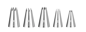 Sada 5 vlnitých hrotov | HENDI 551790