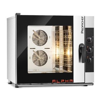 Elektrická konvekčno-parná pec Alpha 7 GN 1/1, manuálne ovládanie, 10,5 kW, 400 V | PROFICHEF PCA311007