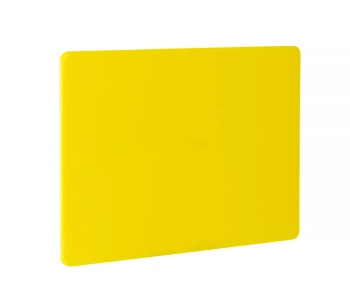 Žltá polyetylénová doska HACCP, 45 x 30 cm | HENDI 827055