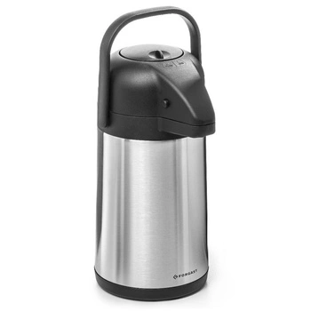 Oceľová termoska s čerpadlom 1,9 l | FORGAST FG05819