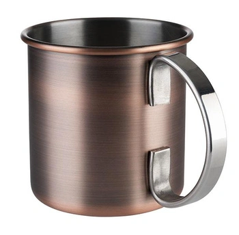 Pohár na MOSCOW MULE, farba starožitná meď, priemer 9 cm, 450 ml | APS 93322