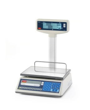 LCD váha s ramenom a legalizáciou, séria EGE, 15 kg | TEM TTB015-O