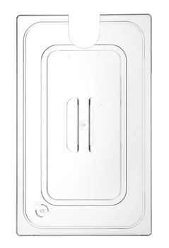 Poklop z polykarbonátu pre GN 1/1 s výrezom pre sous vide HENDI 864203