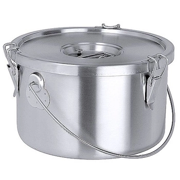 Oceľová termoska na tekutiny 10 l, priemer 34 cm | CONTACTO 3081/010