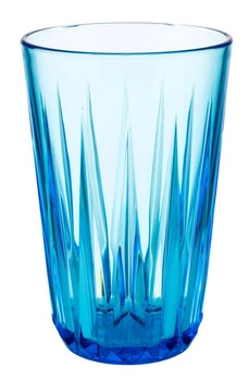 Pohár z tritanu CRYSTAL, modrý, 400 ml, 8.5x14 cm, sada 48 kusov | APS 10517