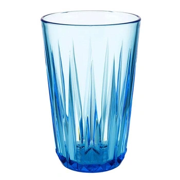 Pohár z tritánu CRYSTAL, modrý, 300 ml, 8x12.5 cm, sada 48 kusov | APS 10514