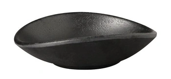Miska ZEN, melamín, čierna, 11x10x3 cm, 40 ml | APS 83732