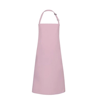 Kuchárska zástera Basic 75 x 90 cm so sponou bledoružová | KARLOWSKY BLS 4-34-Stck