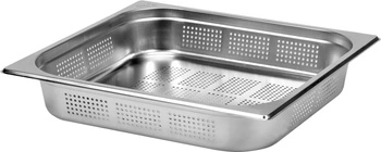 Nádoba GN 2/3 hl. 6,5 cm z nehrdzavejúcej ocele perforovaná | YATO YG-00360