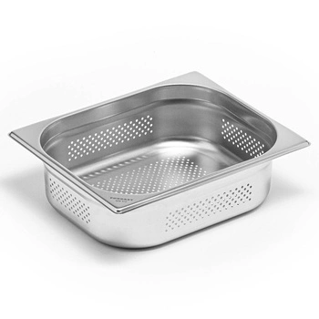 Nádoba GN 1/2 6,5 cm perforovaná z nehrdzavejúcej ocele | FORGAST FG04726V1