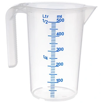 Džbán odmerka STACKABLE, so stupnicou v modrej farbe, 250 ml | APS 30061