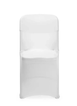 Poťah na cateringovú stoličku, biely, 54x44x84 cm | HENDI 816363
