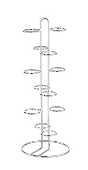 Stojan na servírovanie, na poháre s priemerom 6 cm, 22x22x59 cm | APS 33246