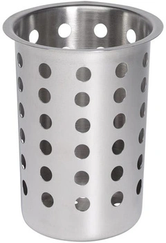 Košík na príbor, nehrdzavejúca oceľ, 11.5x13 cm | APS 11999