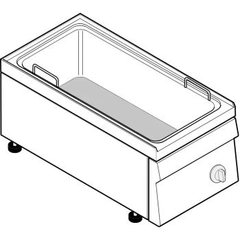 Gastronomická elektrická sklopná panvica, 7,5 l, 3,3 kW | TECNOINOX 116059
