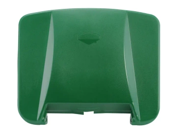 Veko na odpadkový kôš 120 l, zelené | HENDI 873465