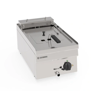 Elektrická fritéza 230 V s výmenníkom tepla, 1-komorová 8 l, 6 kW | TECNOINOX 116035