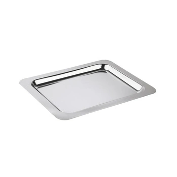 Podnos FPROFI LINE, leštený, z nehrdzavejúcej ocele, 32.5x26.5x2 cm | APS 12100