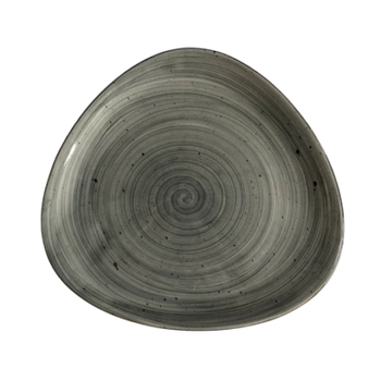 Tanier plytký Delta Rustic sivý 30 cm | KERA CERAMIKA 15.2.RUSTIC SIVÝ