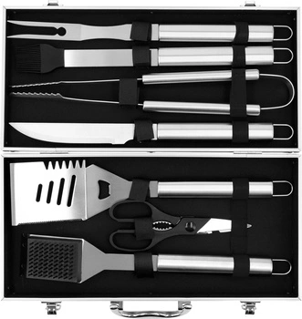 Súprava na grilovanie v kufríku 7 dielov | YATO YG-20111