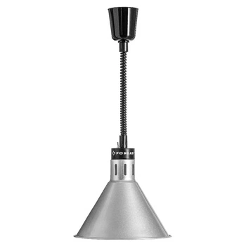Ohrievacia lampa na potraviny strieborná - typ B | FORGAST FG03345