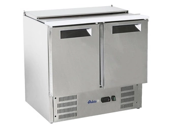 Chladiaci šalátový stôl 2-dverový s výklopným krytom, 247 l, 90x70x86 cm, 145 W | ARKTIC 236161